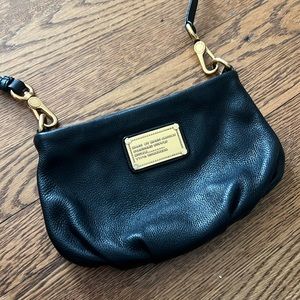 Marc by Marc Jacobs black leather crossbody handbag